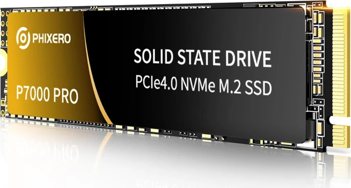 Phixero P7000PRO 2TB, M.2 2280 / M-Key / PCIe 4.0 x4, Kühlkörper