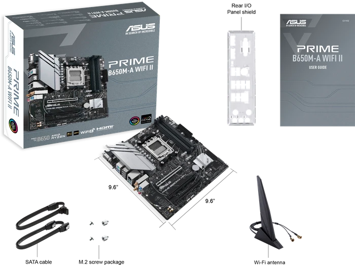 ASUS Prime B650M-A WIFI II (AMD AM5)