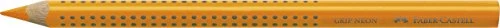 Faber-Castell Jumbo Grip Trockenmarker neonorange, 12er-Pack