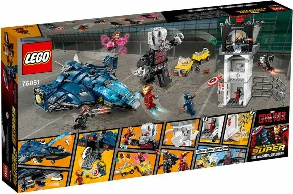 LEGO Marvel Super Heroes Spielset - Superhelden-Einsatz Flughafen