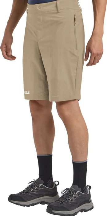 Jack Wolfskin Hikeout Hose kurz hazel wood (Herren)