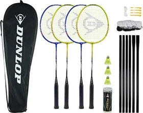 Dunlop Nitro-Star SSX 1.0 4 Player Set Badmintonschläger