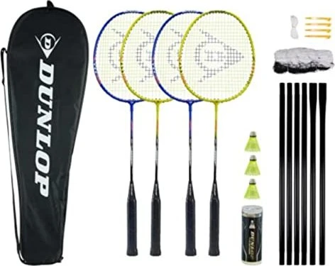 Dunlop Nitro-Star SSX 1.0 4 Player Set Badmintonschläger