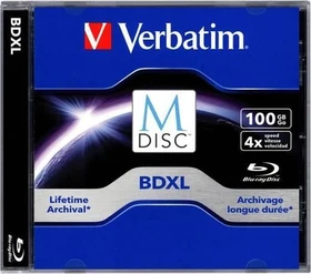 Verbatim M-DISC BD-R XL 100GB, 4x, 1er Jewelcase
