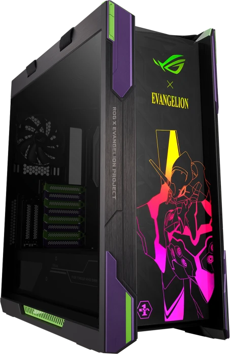 ASUS ROG Strix Helios EVA Edition, Glasfenster