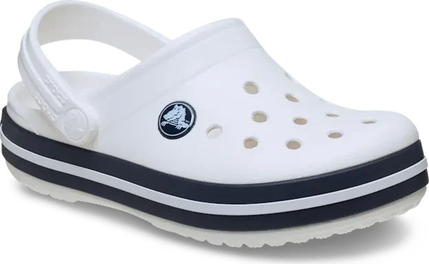 Crocs Crocband Clog white/navy (Junior)