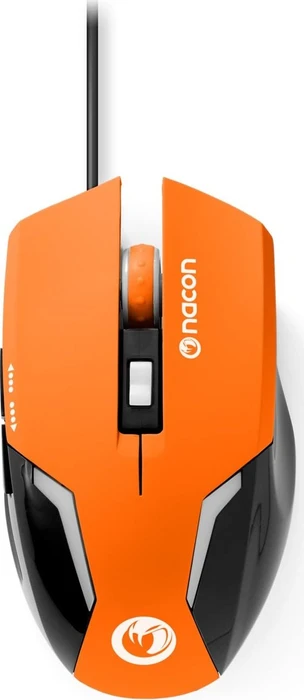 Nacon GM-105 Gaming Mouse orange/schwarz, USB