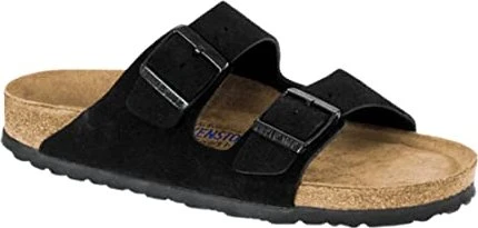 Birkenstock Arizona Veloursleder schwarz