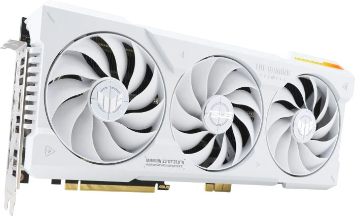 ASUS TUF Gaming GeForce RTX 4070 Ti SUPER BTF White, TUF-RTX4070TIS-16G-BTF-WHITE, 16GB GDDR6X, 2x HDMI, 3x DP