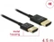 DeLOCK Slim 4K High Speed mit Ethernet HDMI Kabel, 4.50m Vorschaubild