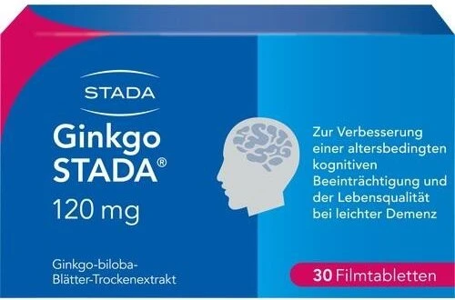Stada Ginkgo Stada 120mg Filmtabletten, 30 Stück