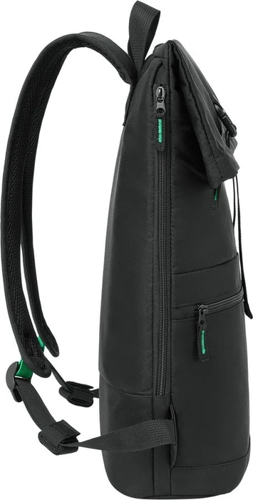 RivaCase Gremio 5567 Eco 15L Rolltop Rucksack, schwarz
