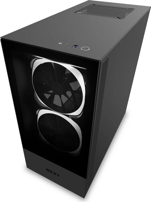 NZXT H510 Elite, schwarz, Glasfenster