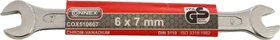 Connex COX510607 Doppelmaulschlüssel, 6/7mm