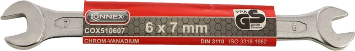 Connex COX510607 Doppelmaulschlüssel, 6/7mm