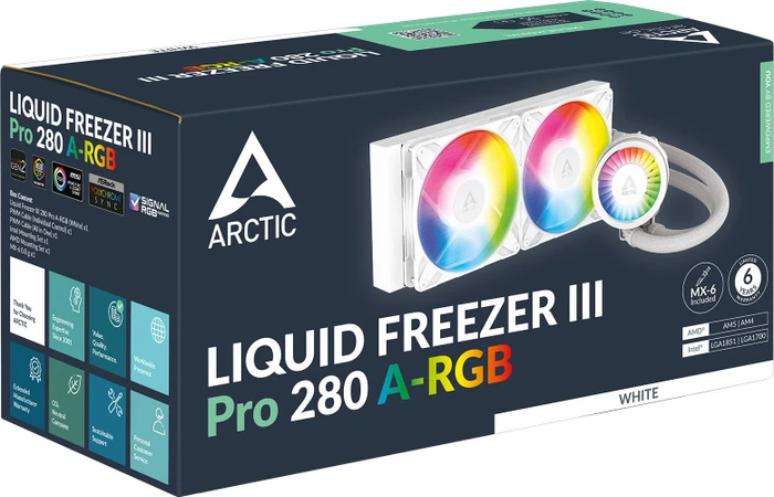 ARCTIC Liquid Freezer III Pro 280 A-RGB, weiß