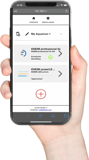 EHEIM professionel 5e/3e 450 Aquarien-Außenfilter, WLAN