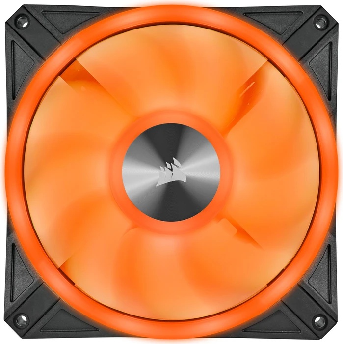 Corsair QL Series iCUE QL140 RGB PWM Dual Fan Kit, schwarz, LED-Steuerung, 140mm, 2er-Pack