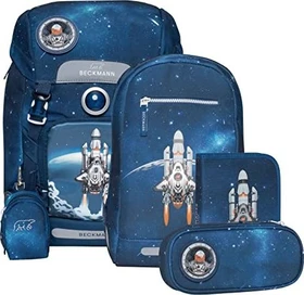 Beckmann Classic Space Mission Schulrucksack-Set, 6-tlg.