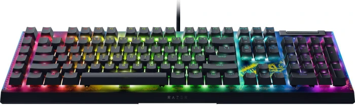 Razer BlackWidow V4 X, Fortnite Edition, Razer YELLOW Linear Gen-3, USB, DE