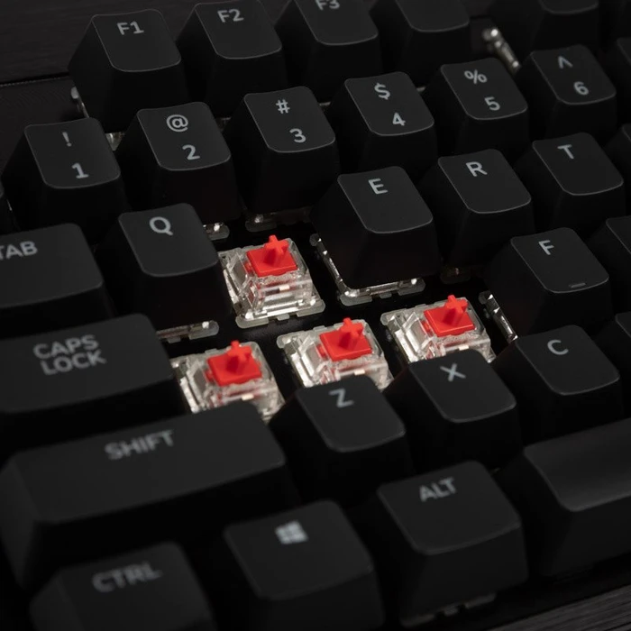 Mountain Everest Max Midnight Black, LEDs RGB, Gunmetal Gray, MX RGB RED, USB, DE