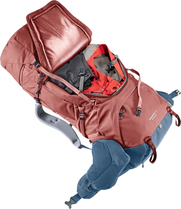 Deuter Aircontact X 60+15 SL redwood/ink (Damen)