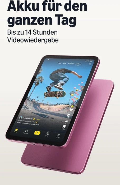 Amazon Alexa Tablet 8, rosa, 64GB, mit Werbung [2026]