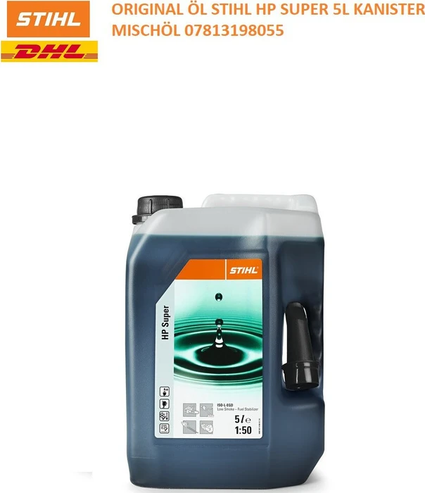 Stihl HP Super 1:50 2-Takt Motoröl, 5l (07813198055)
