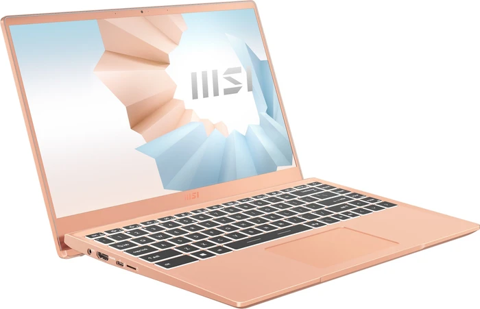 MSI Modern 14 B11M-089, Beige Mousse, Core i7-1165G7, 8GB RAM, 512GB SSD, DE
