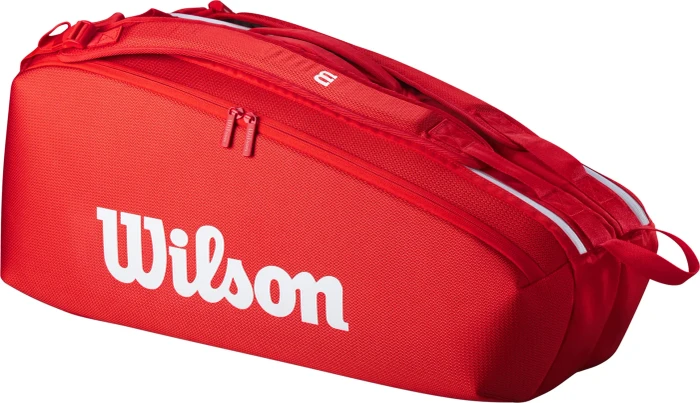 Wilson Super Tour Red 6 Tennistasche rot