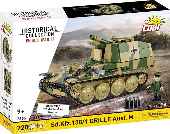 Cobi Historical Collection WW2 Panzer 38(t) / (ČKD) LT vz.38