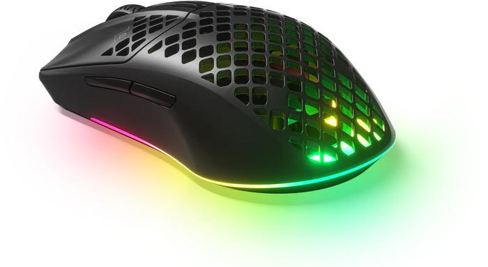 SteelSeries Aerox 3 Wireless schwarz, USB/Bluetooth
