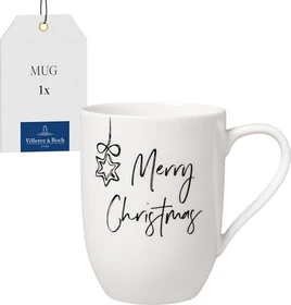 Villeroy & Boch Statement Becher mit Henkel Merry Christmas 290ml