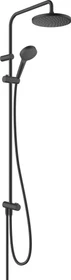 Hansgrohe Vernis Blend Showerpipe 200 1jet Reno Duschsystem mattschwarz