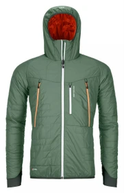 Ortovox Swisswool Piz Boé Funktionsjacke green forest (Herren)