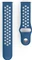 Hama Ersatzarmband Sport für Fitbit Versa 2 blau/grau Vorschaubild