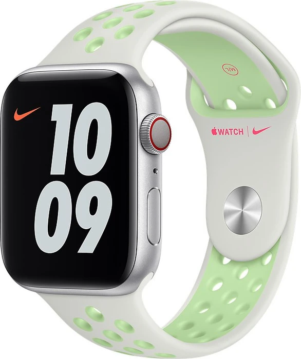 Apple Nike Sportarmband Regular für Apple Watch 44mm Spruce Aura/Vapor Green