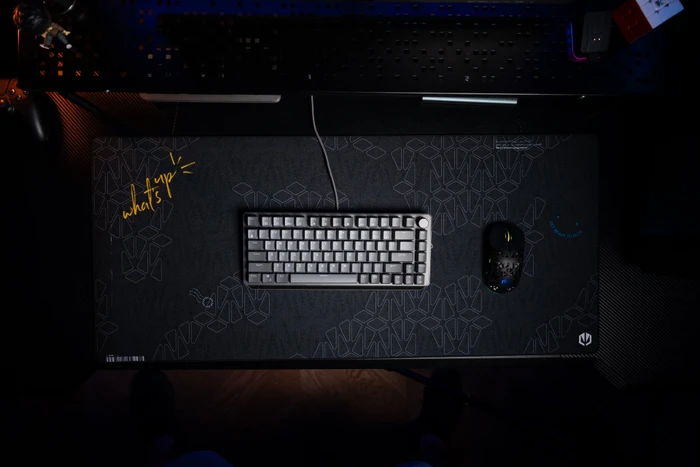 Endorfy Thock V2 75%, PBT, grau, LEDs RGB, hot-swap, Endorfy RED, USB, US