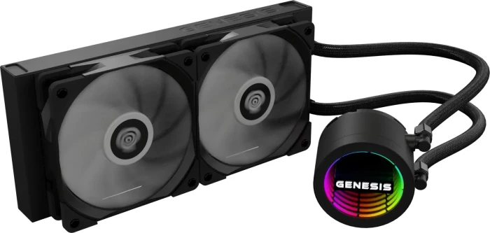 Genesis Hydria 240 ARGB, schwarz