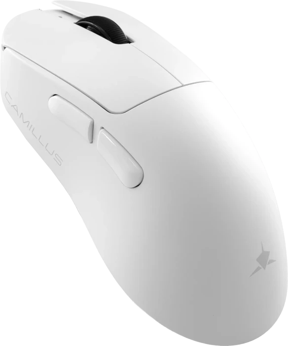 White Shark Camillus Wireless Gaming Mouse, weiß, USB/Bluetooth