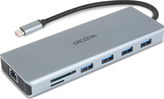 Dicota USB-C 13-in-1 Docking Station 4K, USB-C 3.0 [Stecker]