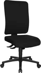 Topstar Open X (P) Bürostuhl, Fußkreuz Kunststoff schwarz, Bezug Stoff schwarz