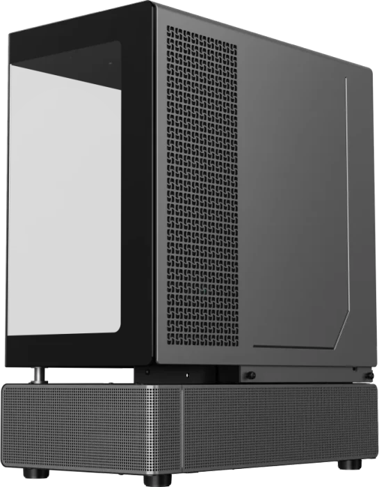 GameMax N90 Black, Glasfenster