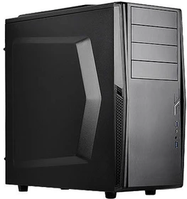 SilverStone Precision PS10 schwarz, schallgedämmt