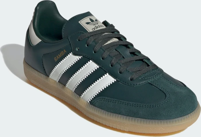 adidas Samba OG mineral green/off white/putty grey (Junior)
