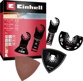 Einhell Zubehörset für Multifunktionswerkzeug, 17-tlg.