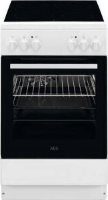 AEG Electrolux CCB54080BW Elektroherd mit Glaskeramik-Kochfeld