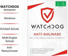 Watchdog Anti Malware, 1 User, 2 Jahre, ESD (englisch) (PC)
