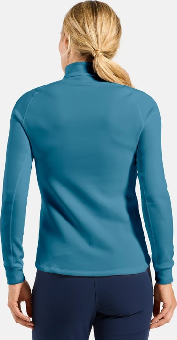 Odlo Berra Mid Funktionsshirt langarm saxony blue (Damen)