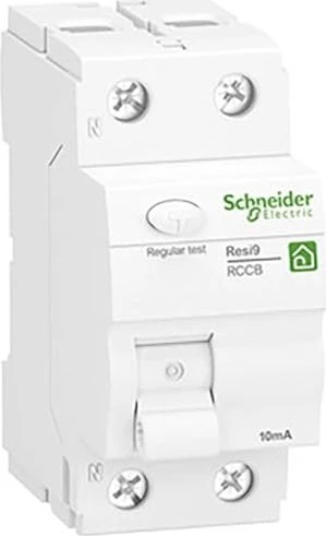Schneider Electric Fehlerstrom-Schutzschalter Resi9 2P 25A 10mA Typ A